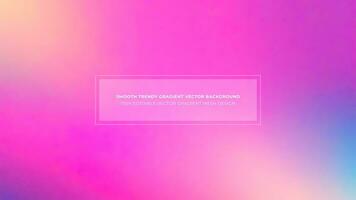 Simple Trendy And Soft Gradient Color Vector Background