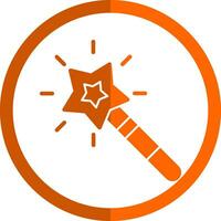 Magic Wand  Vector Icon Design