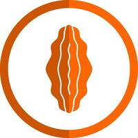 Bitter Melon Vector Icon Design