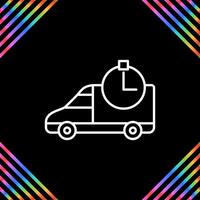 Time Based Delivery Vector Icon