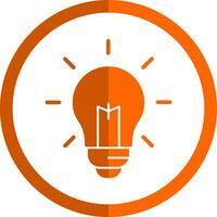 Led Bulb  Vector Icon Design