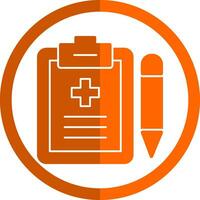 Medical Record  Vector Icon Design