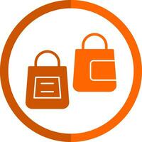 Shopping Bags  Vector Icon Design