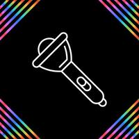 Flashlight Vector Icon