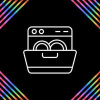 Dishwasher Vector Icon