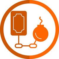 Debt Vector Icon Design