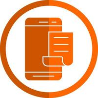 Mobile File  Vector Icon Design
