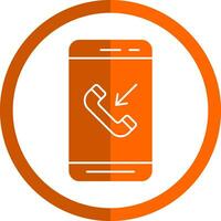 Incoming Call  Vector Icon Design