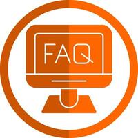 Faq  Vector Icon Design