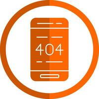 404 Error  Vector Icon Design