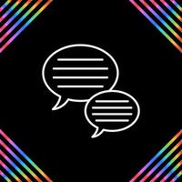 Speech Bubble Vector Icon