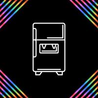 icono de vector de refrigerador