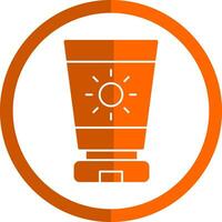 Sunblock  Vector Icon Design