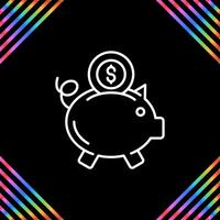 Piggy Bank Vector Icon