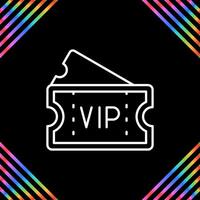 icono de vector de privilegio vip