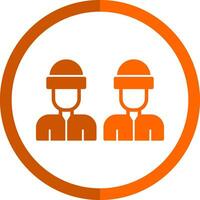 trabajadores vector icono diseño