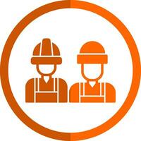 Workers  Vector Icon Design