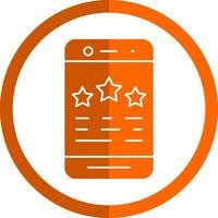 Rating  Vector Icon Design