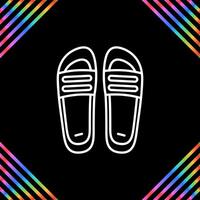 Slippers Vector Icon