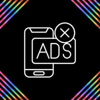 AD Block Vector Icon