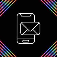 Phone Mail Vector Icon