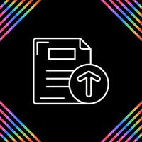 Files Upload Vector Icon