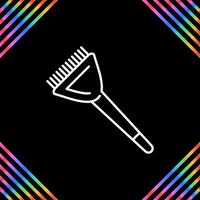 Hair Dye Brush Vector Icon