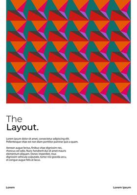 Design Cover Abstract Geometric Background