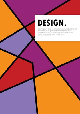 Cover Design Abstract Geometric Background