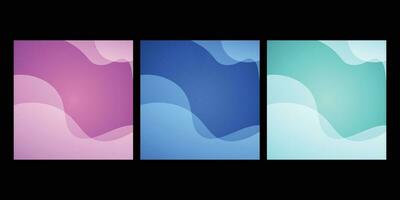 Abstract Gradient Modern Background Social Media vector