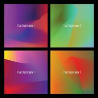 Abstract Gradient Modern Background Social Media vector