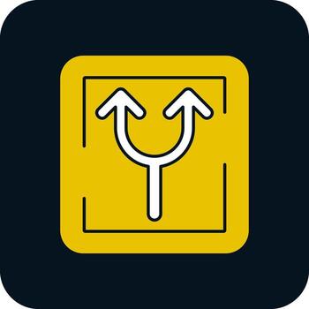 Split Vector Icon Design