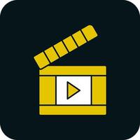 Clapperboard  Vector Icon Design