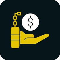 Debt Vector Icon Design