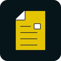 Document Vector Icon Design