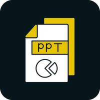 Ppt  Vector Icon Design