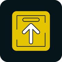 Up Arrow Upload Vector Icon Design