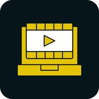 Video player Vector Icon Design