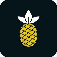 diseño de icono de vector de piña