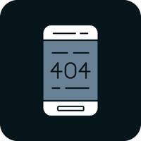 404 Error  Vector Icon Design