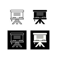 Whiteboard Vector Icon