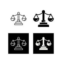 Justice Vector Icon