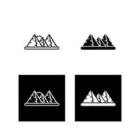 Pyramid Vector Icon