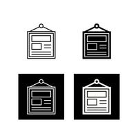 Poster Vector Icon