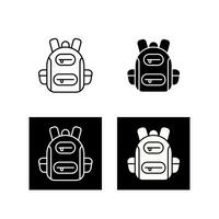 Backpack Vector Icon