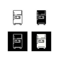 Refrigerator Vector Icon