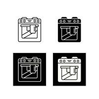 Oven Vector Icon