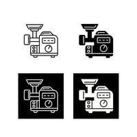 Meat Grinder Vector Icon