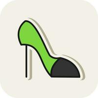 High heels  Vector Icon Design