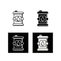 Oil Barrel Vector Icon